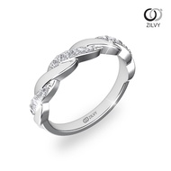 Zilvy Minimal Ring - แหวนหญิงเพชรน้ำร้อย 0.15 กะรัต (GR809)