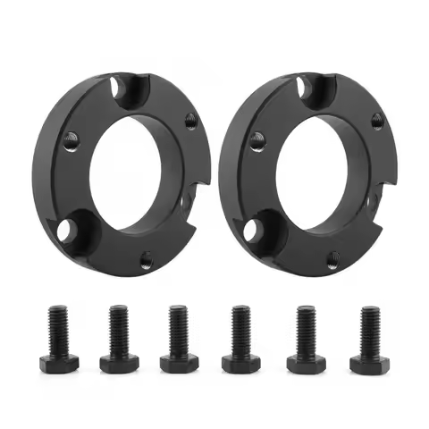 2pcs Car Auto Front Leveling Lift Kit for 1995-2004 4Runner 1995-2002 4WD 2WD Car Lift Kit Metal Bla