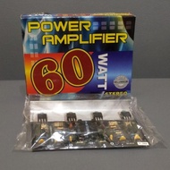 Kit Power Amplifier 60watt stereo