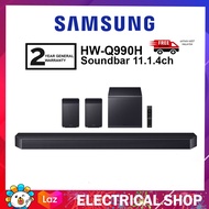 { FREE SHIPPING } Samsung Q-Series Soundbar HW-Q990H / HWQ990H 11.1.4ch Subwoofer & Rear Speaker (20