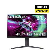 LG(エルジー) ゲーミングモニター UltraGear ブラック 32GR93U-B [31.5型 /4K(3840×2160） /ワイド]【外箱不良品】 [振込不可]