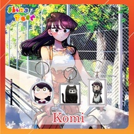 [Komi cannot communicate] - Keychain | Komi Shouko Sticker Key Chain / Komi-san wa anime Komi cannot
