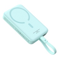 【Arrive in 3Days】Baseus 30W Magnetic Power Bank 10000mAh Wireless Charging Fast Charge Auto-wake Dis