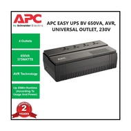 APC BV650i MS EASY UPS BV 650VA, AVR, UNIVERSAL OUTLET, 230V