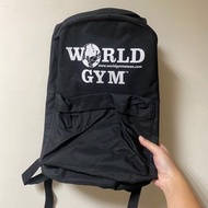 world gym backpack 後背包