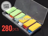 Heat Shrink Tubing Wrap Battery 18650 PVC 280 Pcs