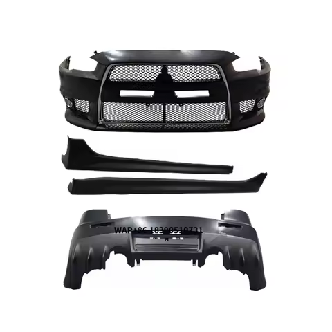 SKOUIO-GZ-03 Car Body Kit for Lancer Modified Upgrade EVO Front Bumper Rear Bumper Side Skirts
