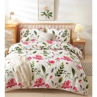 Comforter set 7 dalam 1 Katil Queen Latest Design and Plain colors FAST SHIPPING