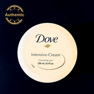 Dove Intensive Cream 250ml | Ships Directly from Korea | Official Korean Product | Non-Sticky Daily 