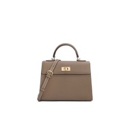 กระเป๋าถือ Belle Kelly สำหรับผู้หญิง กระเป๋าสะพายไหล่ข้างเดียว กระเป๋าถือขนาดกลาง กระเป๋าถือแบบมีซิป