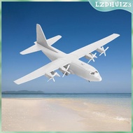 [lzdhuiz3] 1/144 Transport Plane Model Aircraft Toy 4D Assembled Model US C130 Miniature