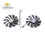 [untedvrip9n]New 1 Pair Graphics Card Fan 85Mm Ha9010H12F-Z 4Pin Cooler Fan Replacement For  Gtx 106