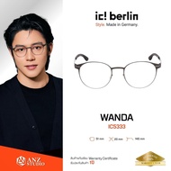ANZ STUDIO | ic berlin Wanda IC5333 Metal Eyeglass Frames Rounded Minimal Screwless Design