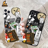 HP Aesthetic Sticker Case SM053 Vivo Y12 Y12S Y16 Y20 Y20S Y21 Y22 Y35 Y53S Y91C Y91 Y95 Y1S V9 V15 