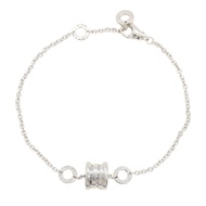 [Used] Bulgari BVLGARI Bracelet B-zero1 Element Bracelet, Wrist size 15/17cm, K18WG (White Gold) B-z