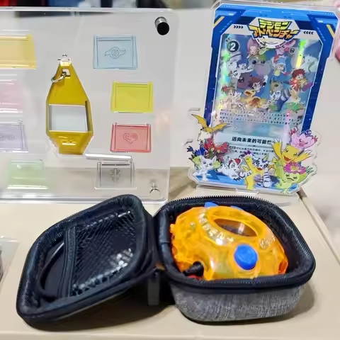 New Selling Digimon 25th Anniversary Color Screen Radio Wave Tyrannosaurus Machine Accessorie Collec