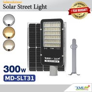 โคมไฟถนนโซล่าเซลล์ 300W/400W/600W รุ่น MD-SLT31 (เปิดได้ 3 แสง)