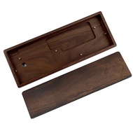 60% 61 64 GH60 Solid Wooden Case Wrist Rest PCB Plate Hand Wire For 60% Mini Mechanical Gaming Keybo