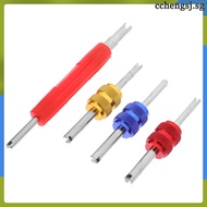 🚗 1Set Valve Core Remover Tool Set for Car Use Aluminum Hvac Repair Tools Assorted Color