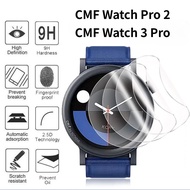 3PCS Full Cover Ultra HD Smart Watch Screen Protector For Nothing CMF Watch 3 Pro 2 HD Crystal Clear