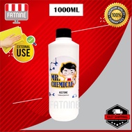 99.5% Acetone - 1000ml for Oil Paint Remover, 3D Printer Smoothing (Mr.Chemical)