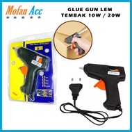 Hot Melt Glue Gun 10Watt 20Watt Alat Lem Tembak Pistol Mini 10W / 20W