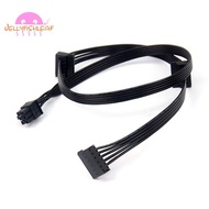 1Pcs GPU PCI Express 6Pin Male 1 to 3 SATA SSD Power Supply Cable for  CX850M CX750M CX600M CX500M C