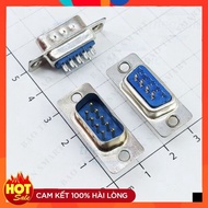 [10 Pieces]- DB9 Male Port 9 Pins 2 Rows Solder Wire Connector ChipViet Store