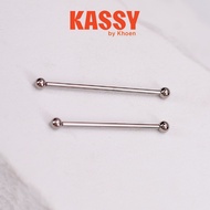 (1 Piece) Industrial Earrings - Titanium F136 - Kassy