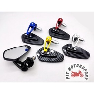 Side Mirror Balancer End Handle Bar Carbon Accessories NVX155 Y15ZR RS150 ADV150 Y16ZR MT15 Solariz 