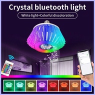 Bluetooth audio RGB audio bombilya E27 tornilyo LED bombilya na may remote control mood light ☈ ▤