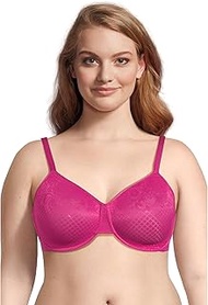 Women's Plus Size Visual Effects Unlined Full Coverage Underwire Minimizer Bra, 857210, Carnevale Pi