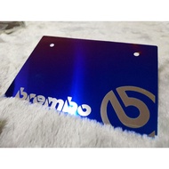 PLATE NOMBOR MOTOR || KING DRAG ~ BREMBO