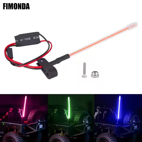 Flexible LED Light Bar Waterproof DIY Lighting Kit for RC Car 1/6 1/8 1/10 Scale Crawlers Axial SCX6