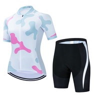 2023 Women Summer Cycling Jersey Breathable MTB Bicycle Cycling Clothing Mountain Bike Wear