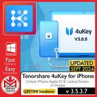Tenorshare 4uKey for iPhone 3.5.3.7 - Unlock iPhone Apple ID & Locked Screen in minutes [WINDOWS x64