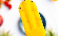 【唯果粒 - 蜂蜜百香果冰棒 10入組】厚實龍眼蜜與埔里百香果交織的甜蜜滋味！