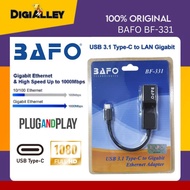 Converter USB 3.1 Type C To Gigabit LAN BAFO BF-331 BF331 Gigabit Ethernet Adapter 1000Mbps