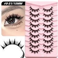 GROINNEYA | Manga Lashes New Natural Manga Lashes Soft Eyelashes Thick False Eyelashes Makeup Lashes