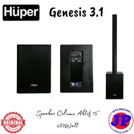 Huper Genesis 3.1 480Watt Speaker Column Aktif 15" Original Genesis3.1