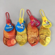 Chinese New Year Chocolate Net Gold Coin 50gr / Gold Coin / Colorful Coin