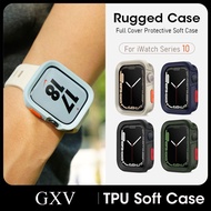 Rugged TPU Silicone Soft Case for iWatch Ultra 3 49mm Series 11 46mm 42mm Full Cover Durable Shockpr
