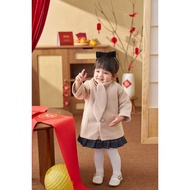Jacket Lovely Warm Baby Girl Dress Autumn Winter Fashion Obebi Clothes CNY for Children from 8-22kg 