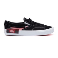Vans รองเท้าผ้าใบ Slip-on Cap Black/Pink Icing ( VN0A3WM5BEM )