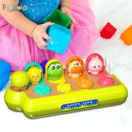 predolo Cause and Effect Animals Toy Animals Learning Toys Portable Sensory Toys Kids Playset for Bo