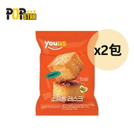 [2包]YOUUS 鹽味麵包乾100g