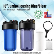 [HALAL] 10"Big Blue Housing/ Transparent Casing Water Filter 2x Larger than Normal Housing Water Fil
