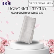 Hobonichi Weeks Clear Cover / Planner Cover / Protective Sleeve for Weeks Notebook