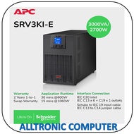 APC SRV3KI-E Easy UPS On-Line, 3kVA/2700W, Tower, 230V, 6x IEC C13 + 1x IEC C19 outlets, Intelligent Card Slot, LCD