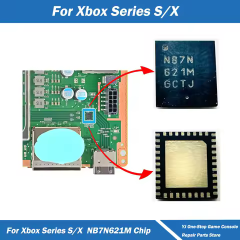 1/2/5pcs Original New NB7N621M NB7N 621M QFN-38 Chipset HDMI Retimer IC Chip USB Chip for Xbox Serie